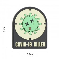 prišivak  3D PVC Covid-19 killer 